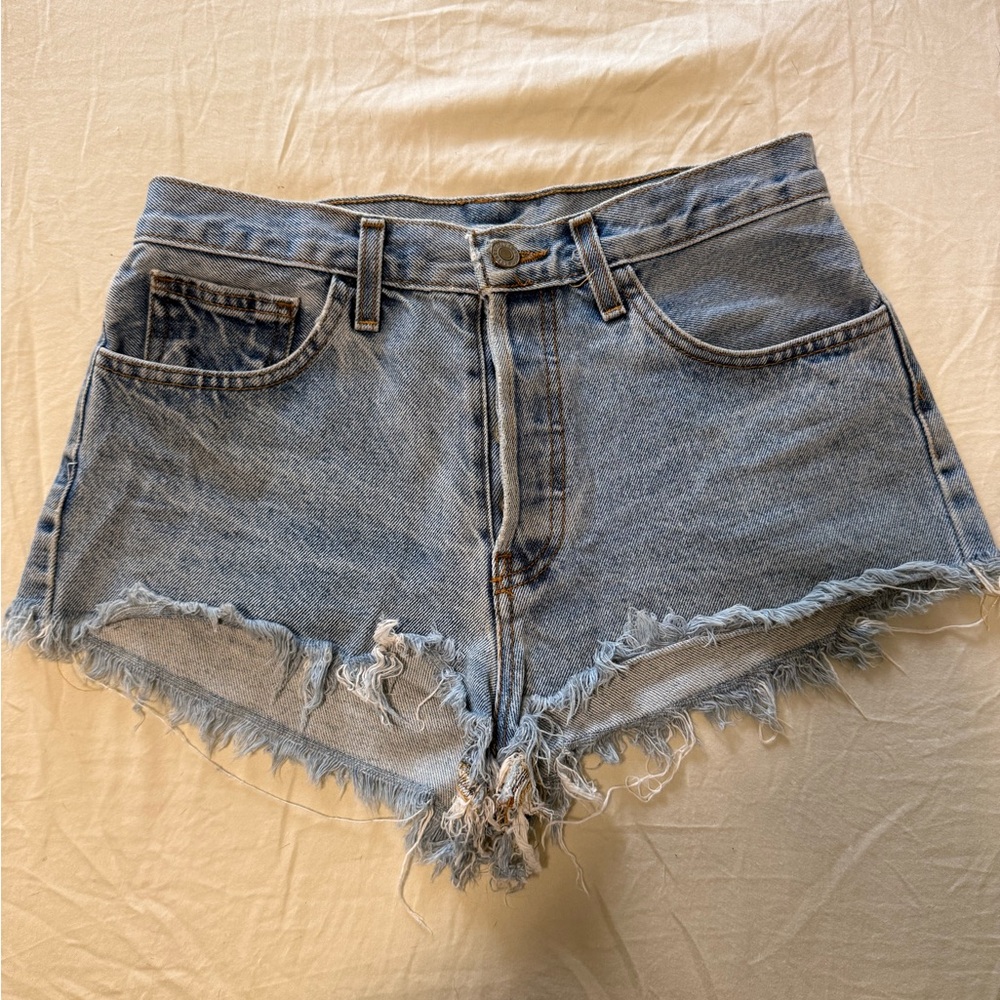Brandy Melville J Galt Denim Micro Mini Women Shorts